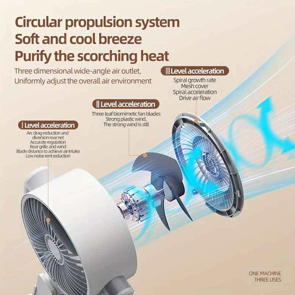 Standing Fan for Bedroom